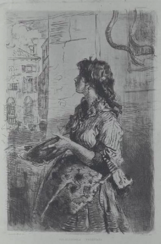 Pescivendola veneziana - Pinacoteca Tosio Martinengo, Brescia
